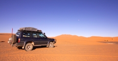 In the sands of Erg Chebbi, Morocco.